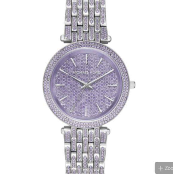 michael kors women's purple watch
